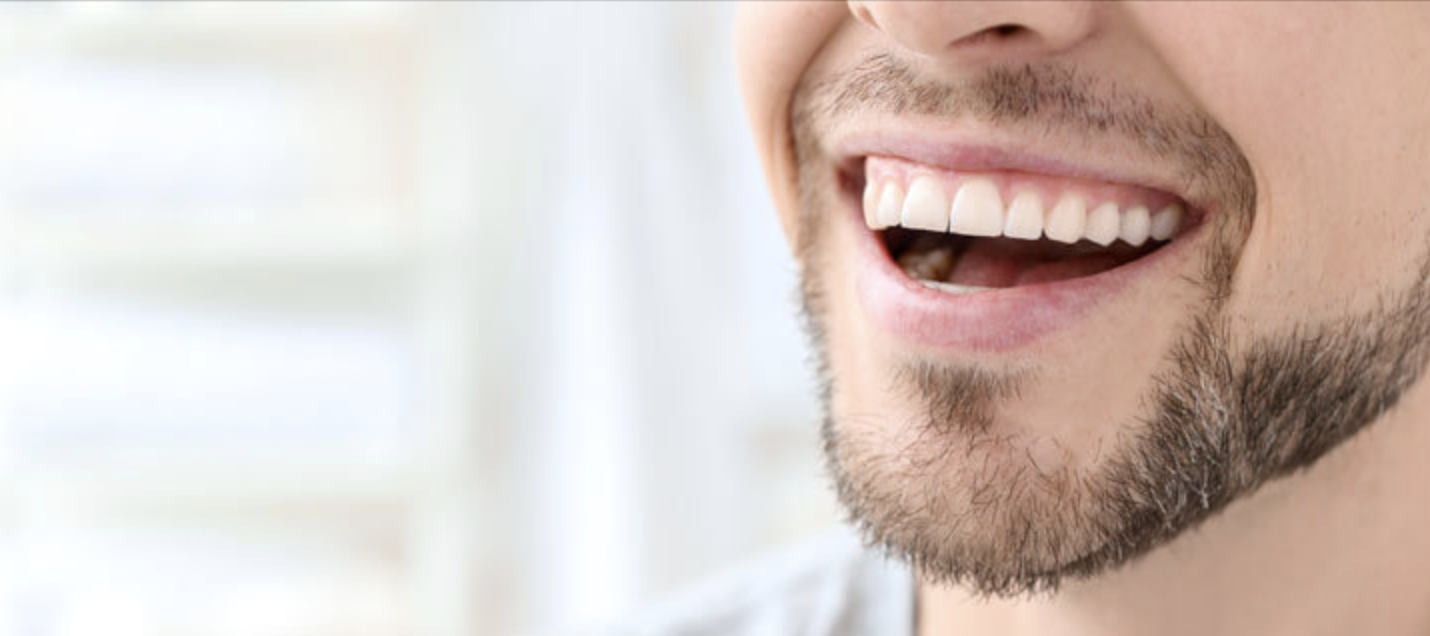 Teeth straightening patient